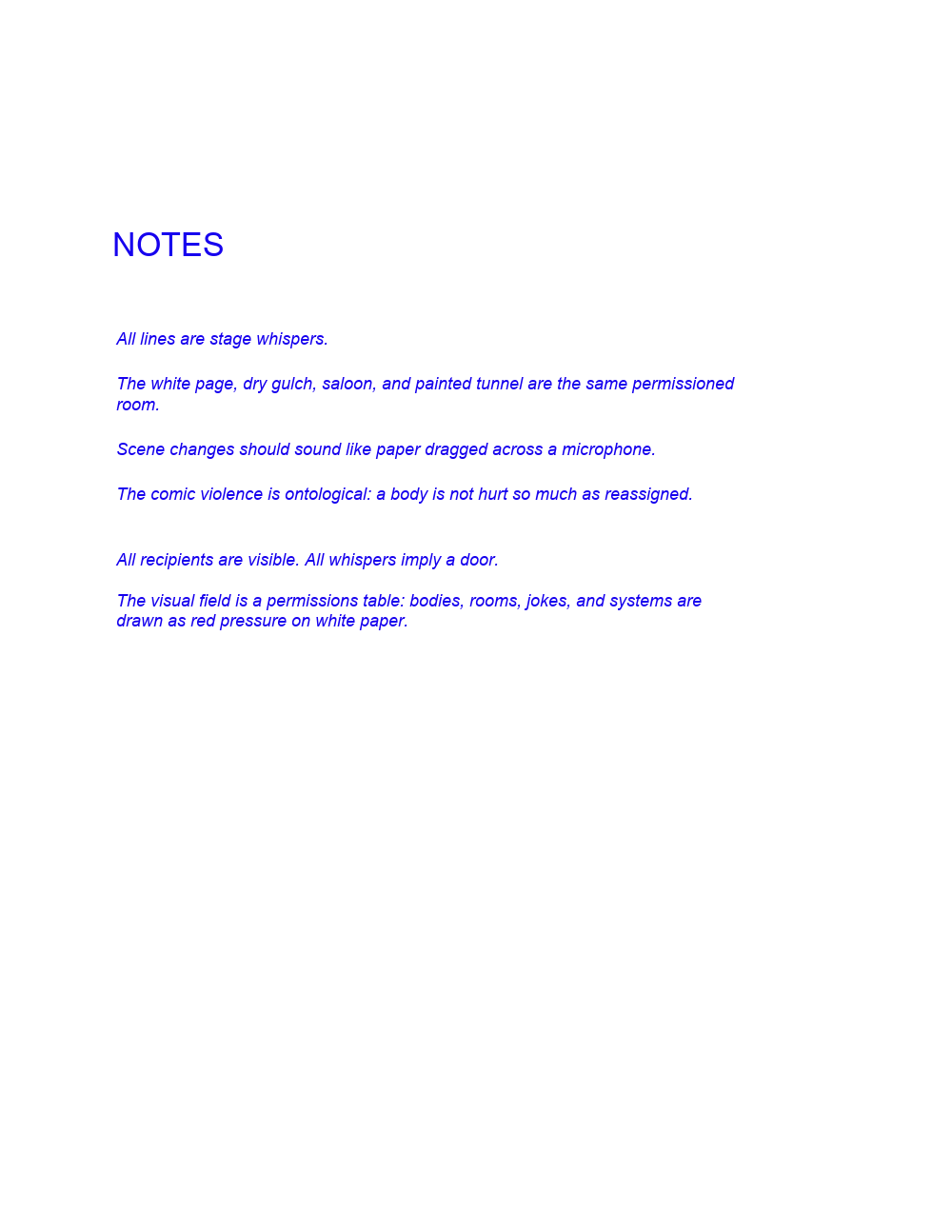 DRAWN CHANNEL, NULL
